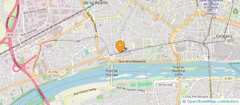localisation de l'entreprise MONSIEUR DANIEL DE LEMOS à ORLEANS