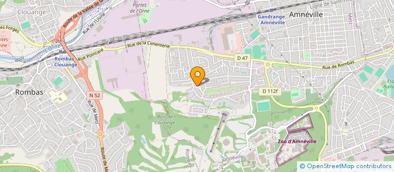 localisation de l'entreprise MONSIEUR DANIEL DE MARTINHO  AMNEVILLE