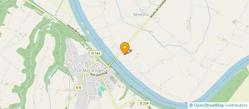 localisation de l'entreprise MONSIEUR DANIEL DE OLIVEIRA  SENESTIS