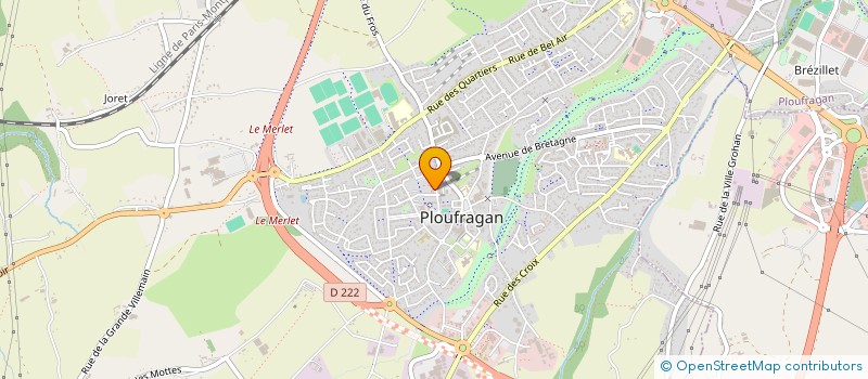 localisation de l'entreprise MONSIEUR DANIEL DE SUTTER  PLOUFRAGAN