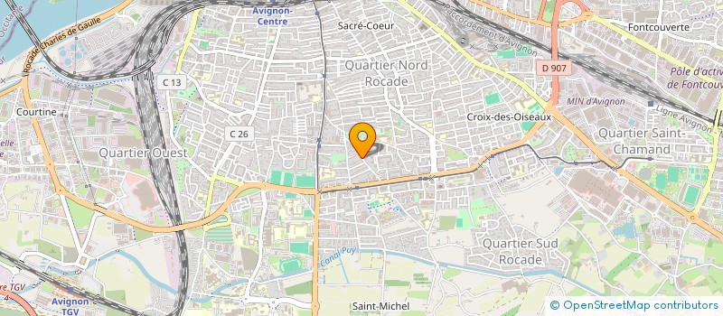 localisation de l'entreprise MONSIEUR DANIEL DE VOLDER  AVIGNON