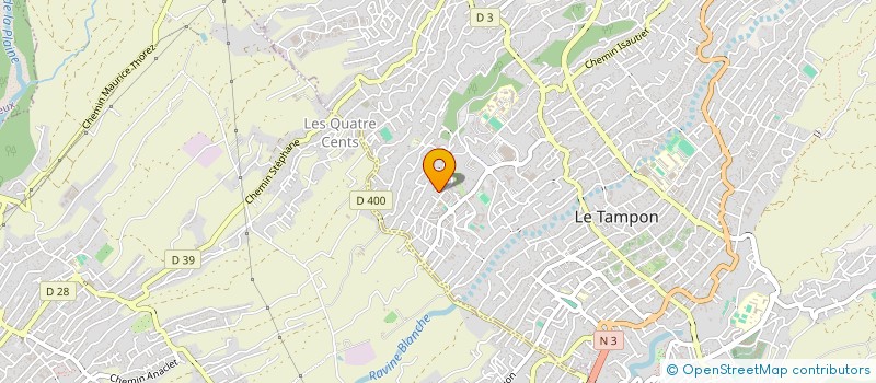 localisation de l'entreprise MONSIEUR DANIEL DECHNIK  LE TAMPON