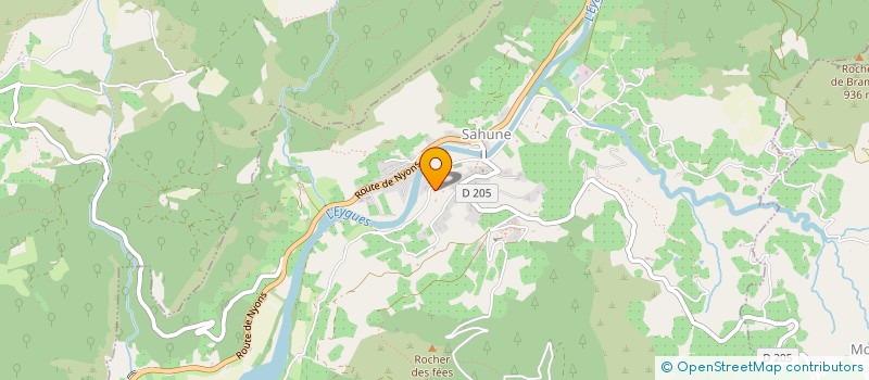 localisation de l'entreprise MONSIEUR DANIEL DEFOUR  SAHUNE