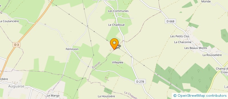 localisation de l'entreprise MONSIEUR DANIEL DEGAND à LA CHAPELLE-VIEL