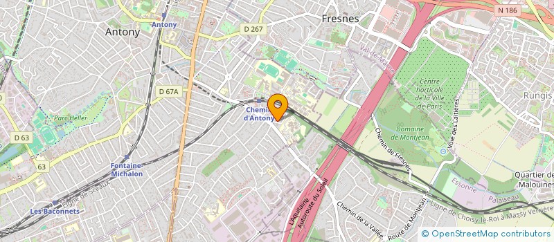 localisation de l'entreprise MONSIEUR DANIEL DEJAZET à ANTONY