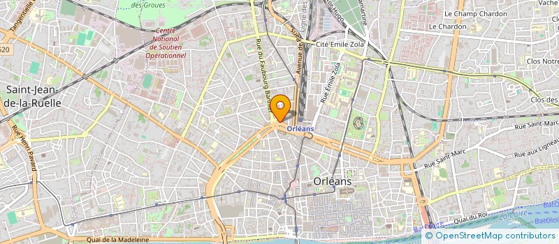 localisation de l'entreprise MONSIEUR DANIEL DEJEDI DJONGAMBOLO OHONGE à ORLEANS