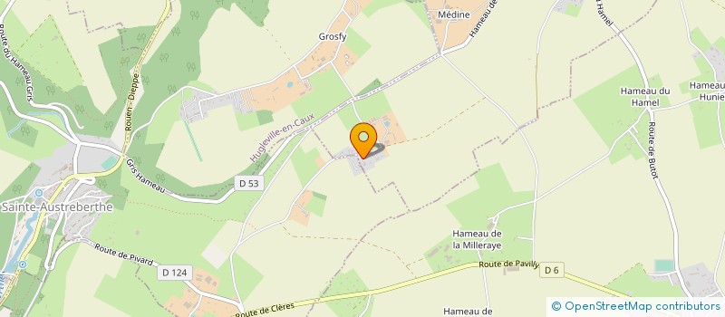 localisation de l'entreprise MONSIEUR DANIEL DELAFOSSE à BUTOT