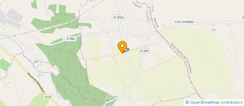 localisation de l'entreprise MONSIEUR DANIEL DELAHAYE  FAULQ (LE)