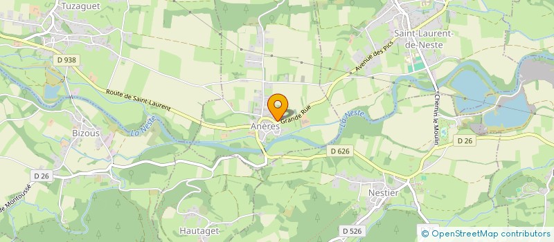 localisation de l'entreprise MONSIEUR DANIEL DELATTRE  ANERES