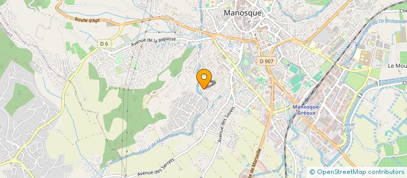 localisation de l'entreprise MONSIEUR DANIEL DELAUNE à MANOSQUE