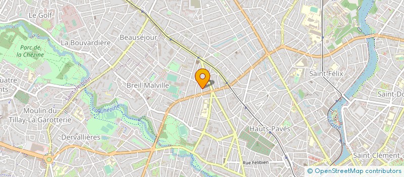 localisation de l'entreprise MONSIEUR DANIEL DELAVAUD à NANTES