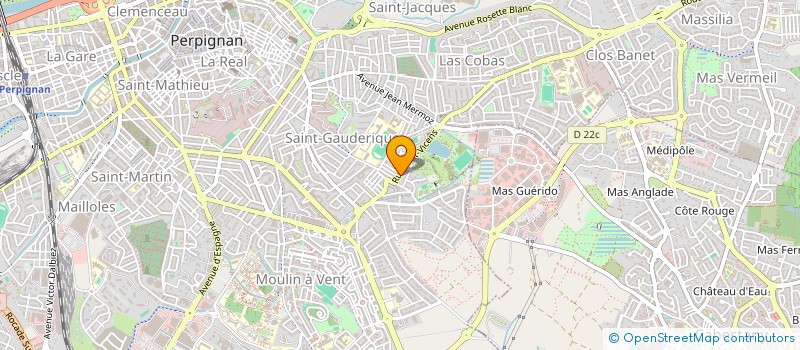 localisation de l'entreprise MONSIEUR DANIEL DELEPLANQUE à PERPIGNAN
