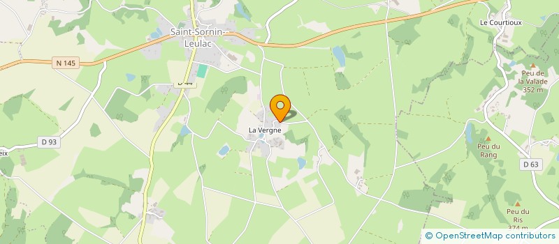 localisation de l'entreprise MONSIEUR DANIEL DELERUE à SAINT-SORNIN-LEULAC