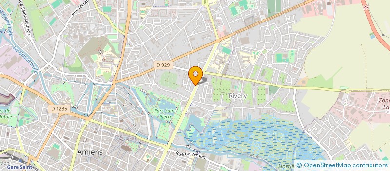 localisation de l'entreprise MONSIEUR DANIEL DELESTREE à AMIENS