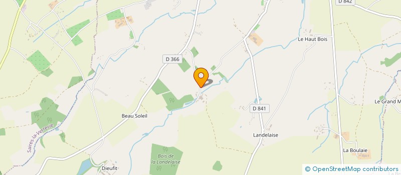 localisation de l'entreprise MONSIEUR DANIEL DELETRE à SAINT-HILAIRE-DE-BRIOUZE