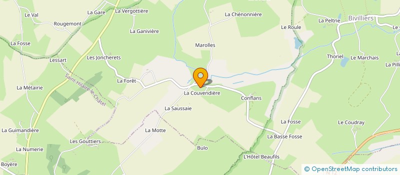 localisation de l'entreprise MONSIEUR DANIEL DELOZIER à CHARENCEY