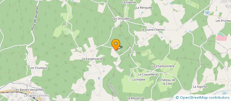 localisation de l'entreprise MONSIEUR DANIEL DELTREUIL à SAINT-PIERRE-DE-CHIGNAC