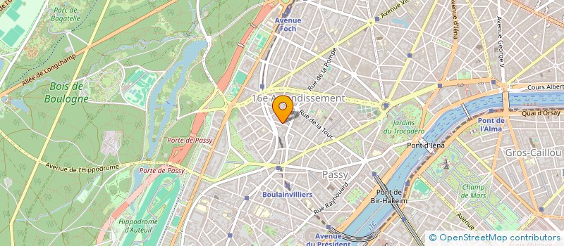 localisation de l'entreprise MONSIEUR DANIEL DELUBAC  PARIS