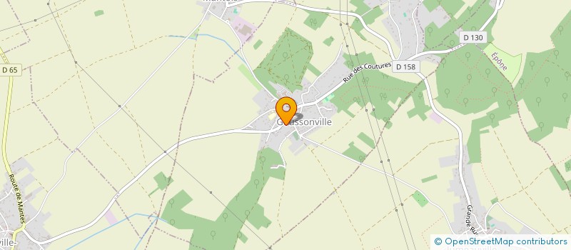 localisation de l'entreprise MONSIEUR DANIEL DELURIER à GOUSSONVILLE