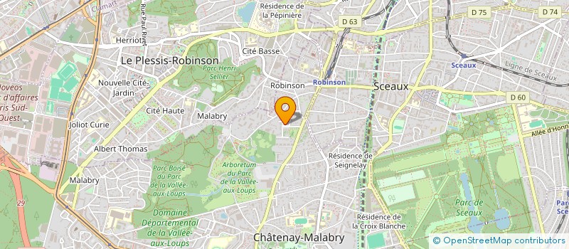localisation de l'entreprise MONSIEUR DANIEL DEMANTKE à CHATENAY-MALABRY