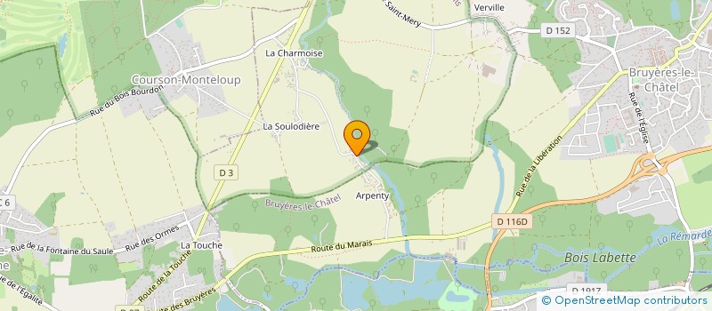 localisation de l'entreprise MONSIEUR DANIEL DEMEULEMEESTER à FONTENAY-LES-BRIIS
