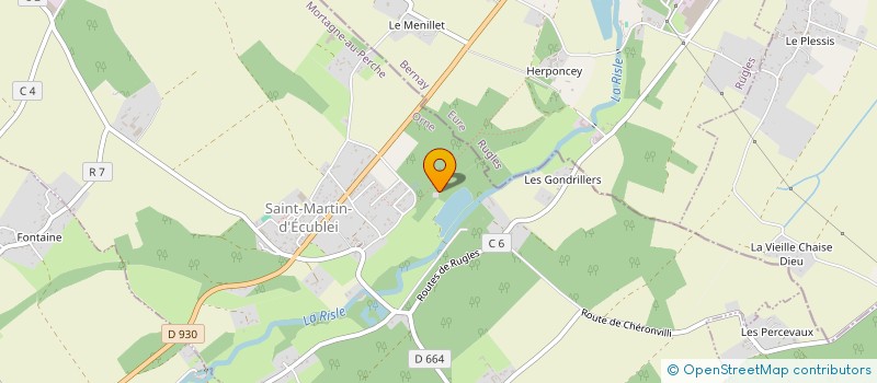 localisation de l'entreprise MONSIEUR DANIEL DEMOULINS à CRULAI