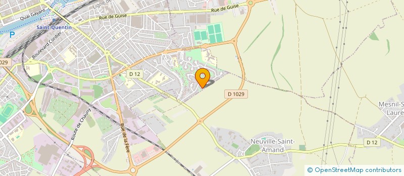 localisation de l'entreprise MONSIEUR DANIEL DENIS à SAINT-QUENTIN