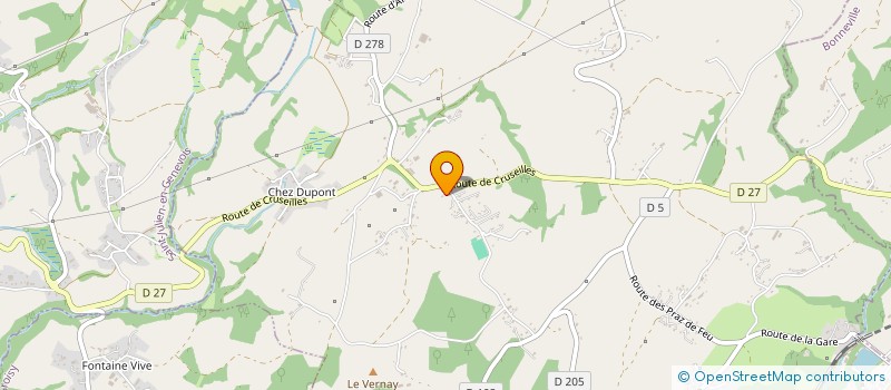 localisation de l'entreprise MONSIEUR DANIEL DENIS  FILLIERE