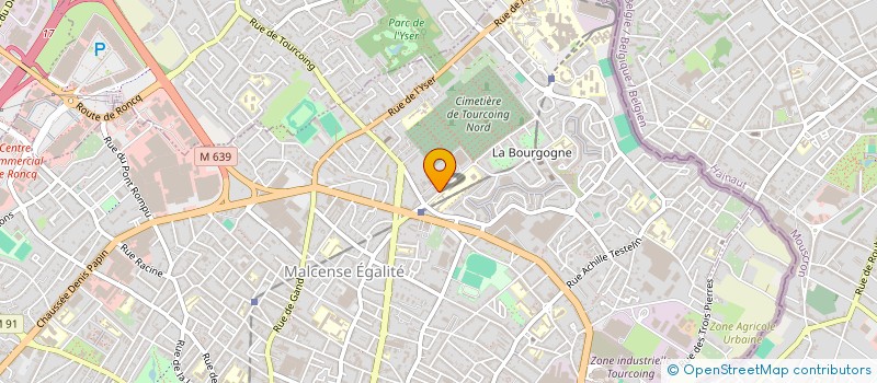 localisation de l'entreprise MONSIEUR DANIEL DERAEDT à TOURCOING