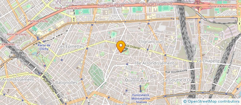 localisation de l'entreprise MONSIEUR DANIEL DERUDDER  PARIS