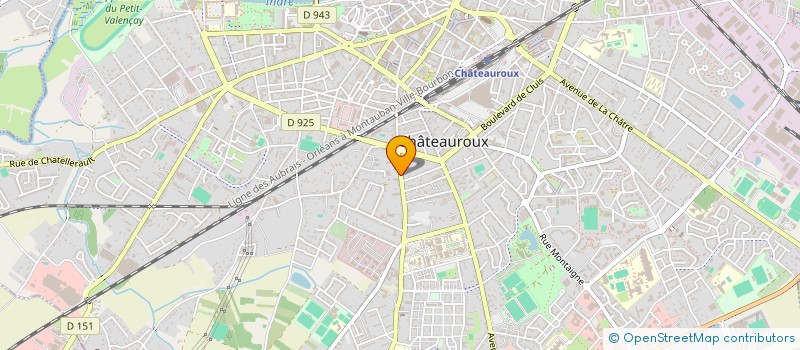 localisation de l'entreprise MONSIEUR DANIEL DESAULTY à CHATEAUROUX