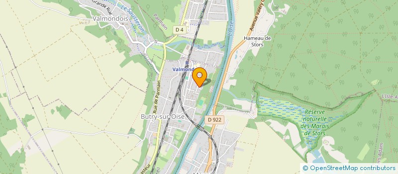 localisation de l'entreprise MONSIEUR DANIEL DESFOUX  BUTRY-SUR-OISE