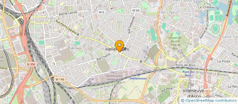 localisation de l'entreprise MONSIEUR DANIEL DESLOGES à LILLE
