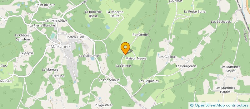 localisation de l'entreprise MONSIEUR DANIEL DESPRIET à SANILHAC