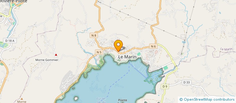 localisation de l'entreprise MONSIEUR DANIEL DESRIVIERES à LE MARIN