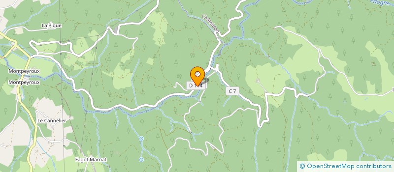 localisation de l'entreprise MONSIEUR DANIEL DESSALLES  NOALHAT