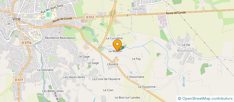 localisation de l'entreprise MONSIEUR DANIEL DESVOL à VIRE-NORMANDIE