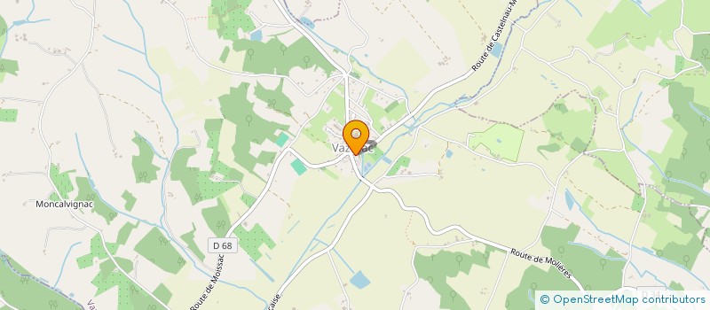 localisation de l'entreprise MONSIEUR DANIEL DEVAUCHELLE  MOLIERES