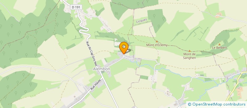 localisation de l'entreprise MONSIEUR DANIEL DEVIN  ALEMBON