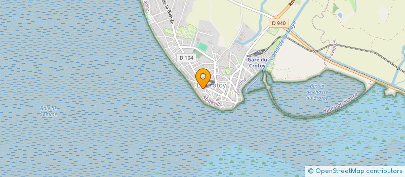localisation de l'entreprise MONSIEUR DANIEL DEVISMES à LE CROTOY