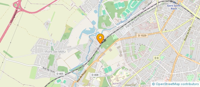 localisation de l'entreprise MONSIEUR DANIEL DEVRIENDT  AMIENS