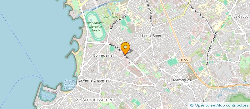 localisation de l'entreprise MONSIEUR DANIEL DI PIETRO  MARSEILLE