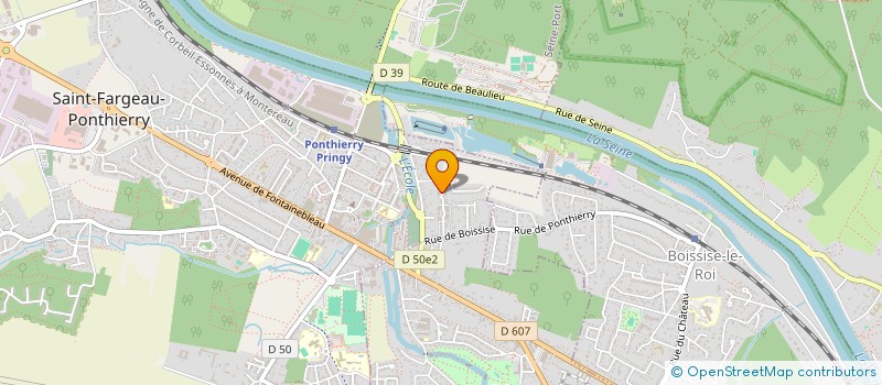 localisation de l'entreprise MONSIEUR DANIEL DIAKOUKA DEDE  SAINT-FARGEAU-PONTHIERRY