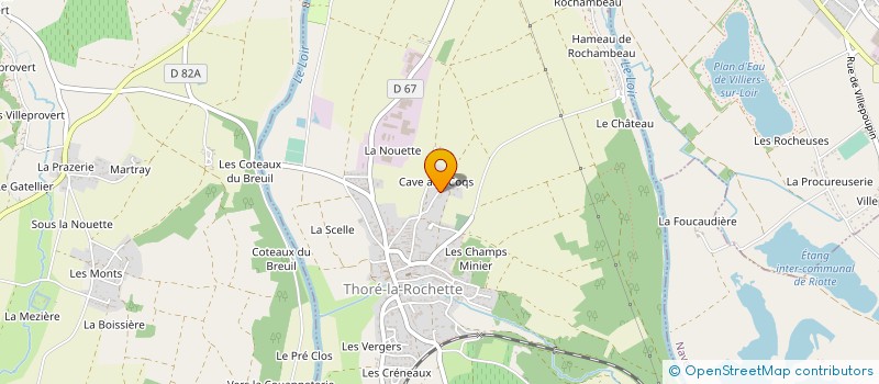 localisation de l'entreprise MONSIEUR DANIEL DIARD à THORE-LA-ROCHETTE