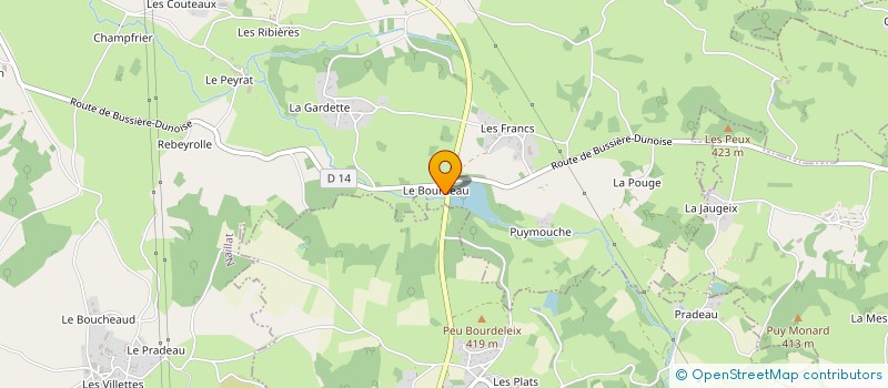 localisation de l'entreprise MONSIEUR DANIEL DIARD à SAINT-SULPICE-LE-DUNOIS