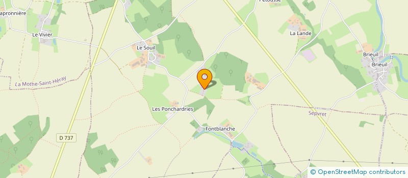 localisation de l'entreprise MONSIEUR DANIEL DIDIER FREITAS  SAINTE-EANNE