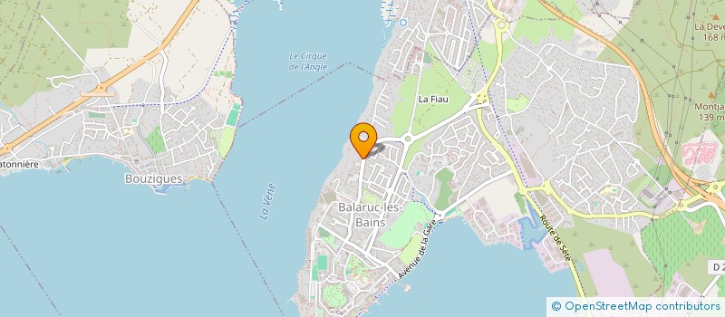 localisation de l'entreprise MONSIEUR DANIEL DIERAERT  BALARUC-LES-BAINS