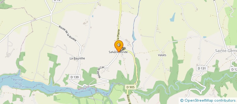 localisation de l'entreprise MONSIEUR DANIEL DINARO  ALMAYRAC