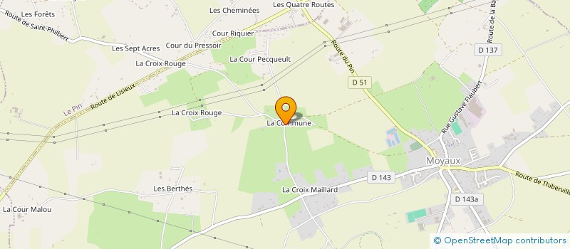 localisation de l'entreprise MONSIEUR DANIEL DIONIS à MOYAUX