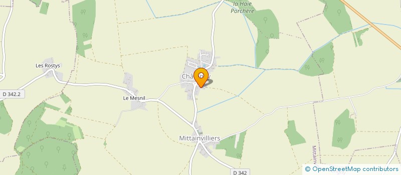 localisation de l'entreprise MONSIEUR DANIEL DIONT à MITTAINVILLIERS-VERIGNY